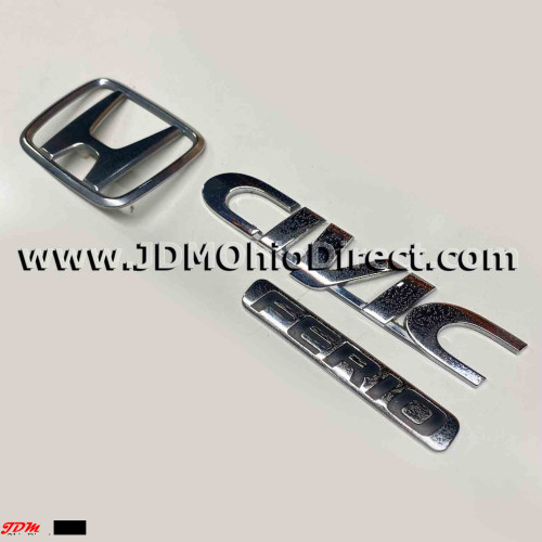 JDM EK3 Civic ViRS Trunk Emblem Set